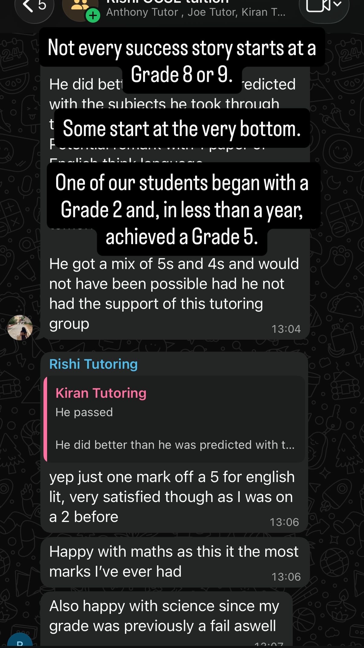 A-Level Economics result, bottom to top of class